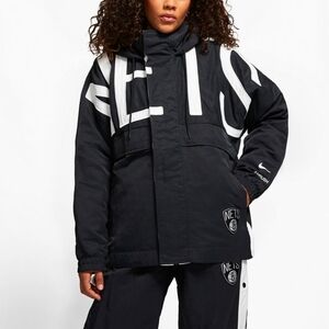 Nike x Ambush NBA Collection Brooklyn Nets Jacket DB8576-010 Women's